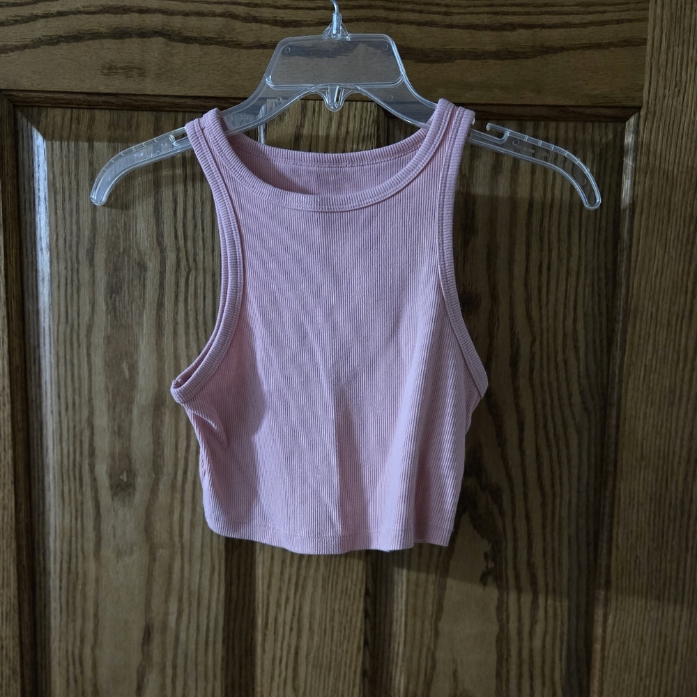 💥💥5 For 10❤️❤️ Be Sure To Bundle Pink Ribbed Tank Top